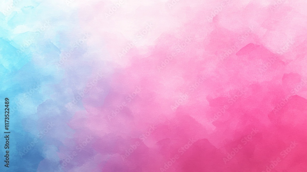 Soft watercolor gradient in blue and pink hues Soft watercolor gradient in blue and pink hues