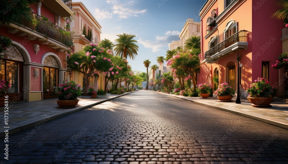 Naklejka premium street