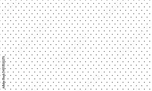 abstract black polka dot pattern vector suitable for background.