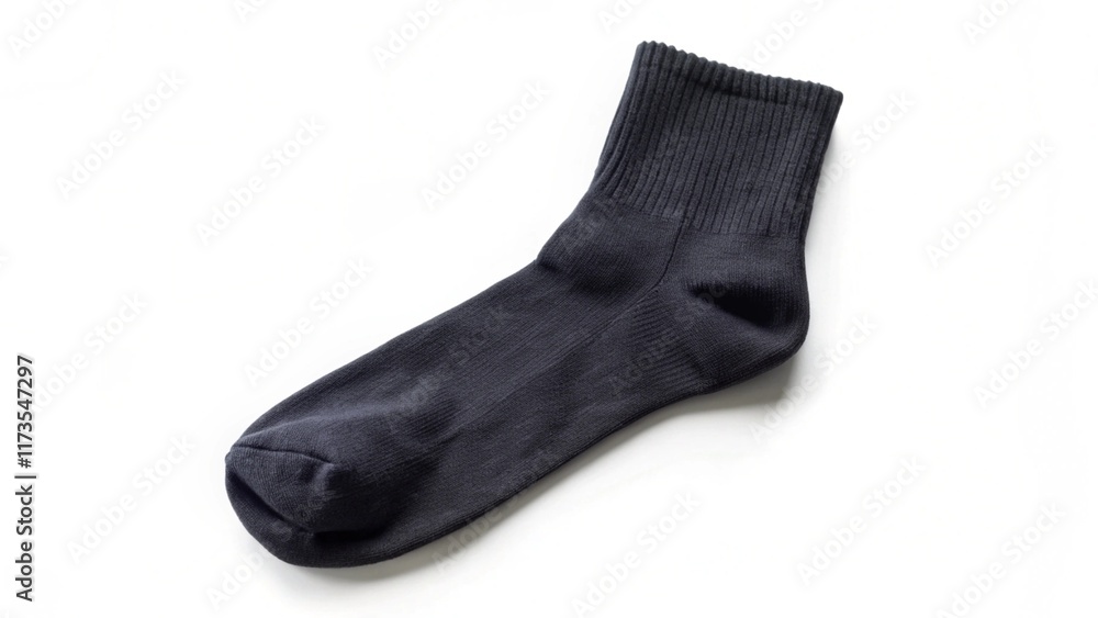 Blank black socks mockup isolated on white background with clipping path.
Blank black socks mockup isolated on white background with clipping path.