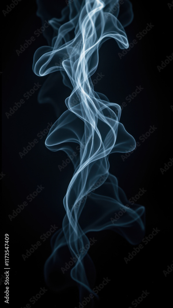Smoke-like wisps emanating from an object on a dark surface, suggestive of AI effects. Smoke-like wisps emanating from an object on a dark surface, suggestive of AI effects.