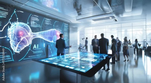 Artificial Intelligence Neural Network Visualization