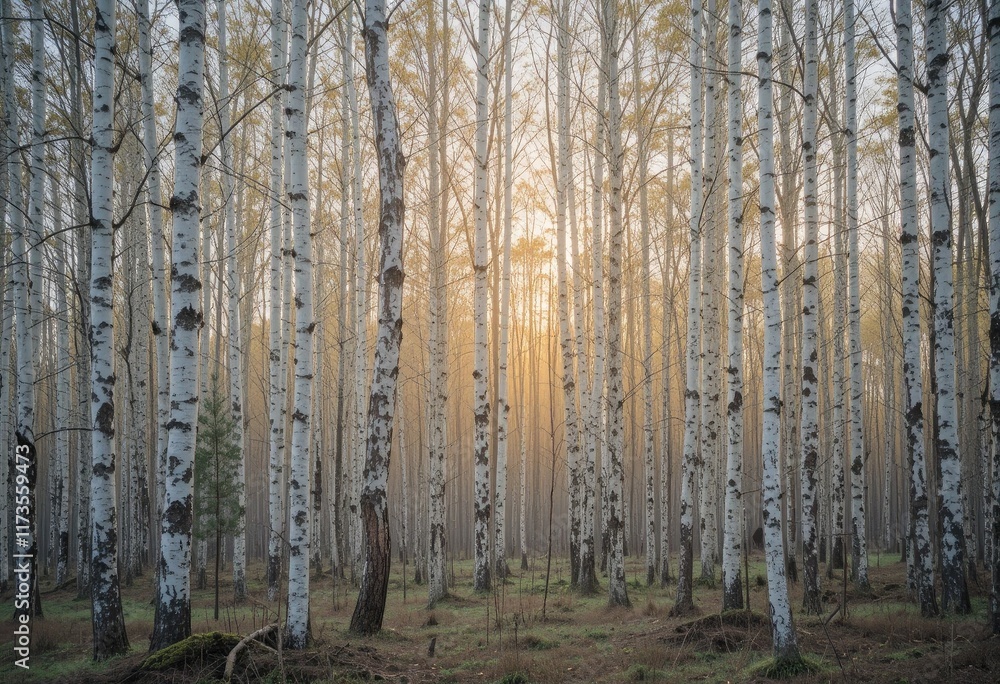 Fototapeta premium trees in the forest