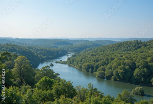 landscape with river
