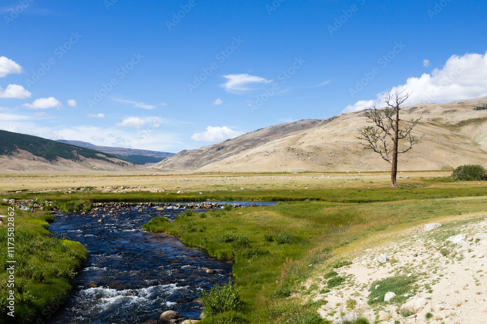 Landscape from Altai Tavan Bogd National Park, Mongolia Landscape from Altai Tavan Bogd National Park, Mongolia