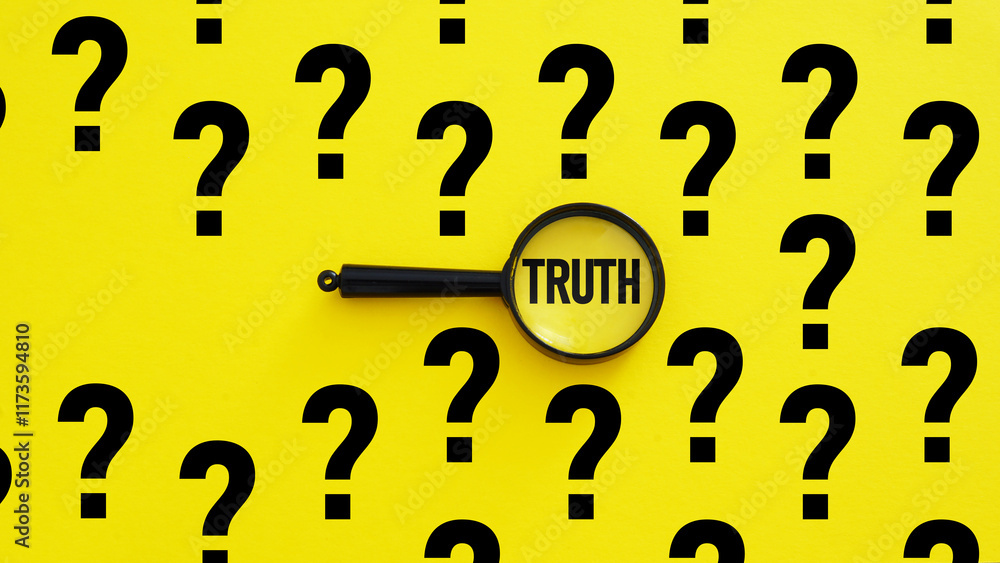 Find the hidden truth is shown using the text Find the hidden truth is shown using the text