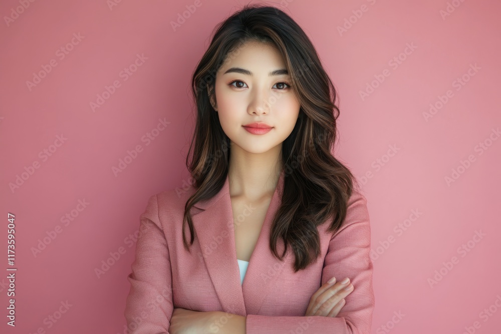 Confident Young Asian Entrepreneur Portrait Confident Young Asian Entrepreneur Portrait