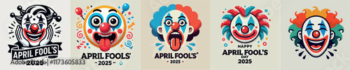 Image of clowns celebrating April Fool's Day
