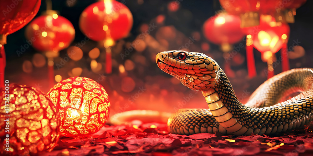 close up of a red snake, ai generated.
close up of a red snake, ai generated.