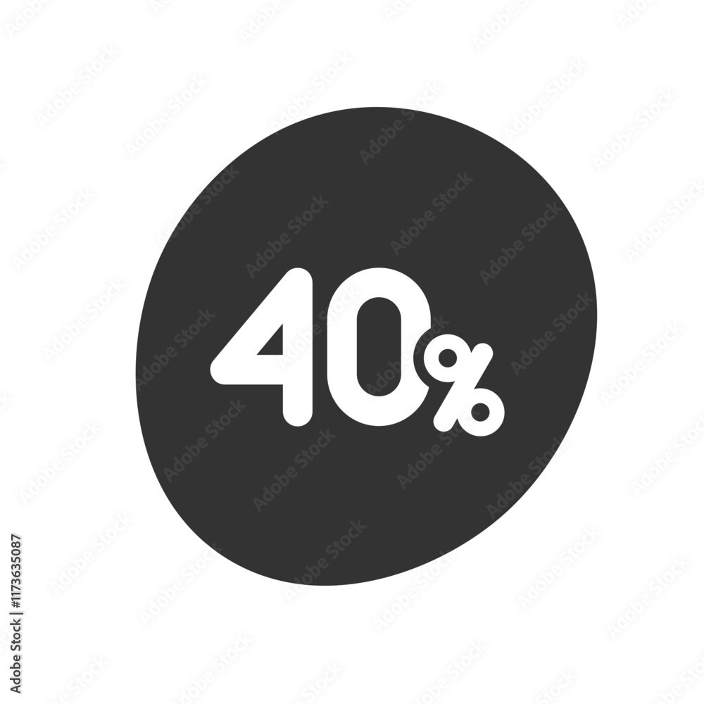 40%