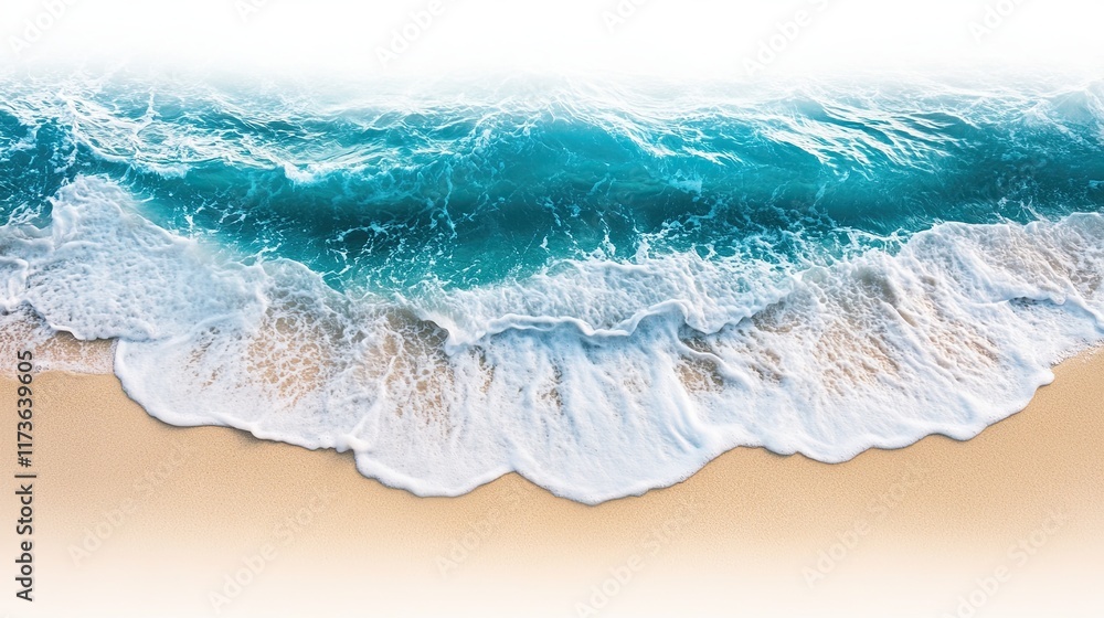 Beach and sea sand, with copy space i Beach and sea sand, with copy space i