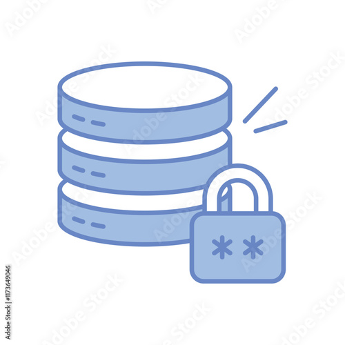 Data Security vector icon