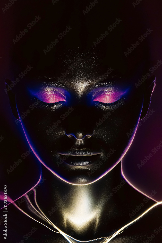 being meditating, psychedelic concept of the metaverse and metaphysics being meditating, psychedelic concept of the metaverse and metaphysics