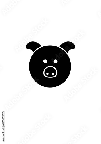 PIG ICON IMAGEN CERDO 