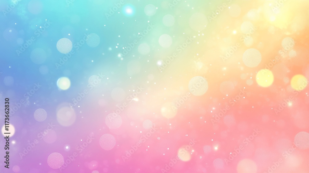 Pastel Bokeh Background: Dreamy Soft Light and Colors Pastel Bokeh Background: Dreamy Soft Light and Colors