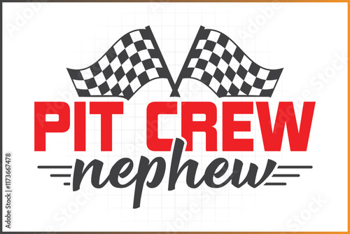 Pit Crew nephew, Pit Crew Family Design For Race Birthday Boy Family Members, Racing Shirt, Car Race Tshirt, Birthday Boy