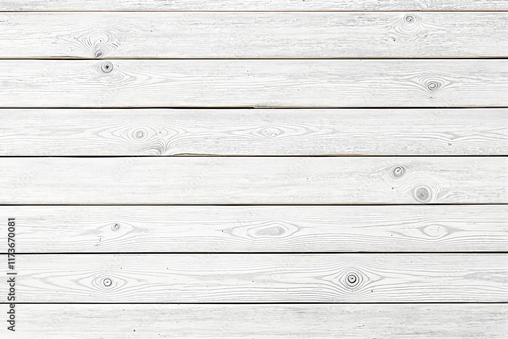 White wooden plank wall texture with natural grain patterns and knots. White wooden plank wall texture with natural grain patterns and knots.