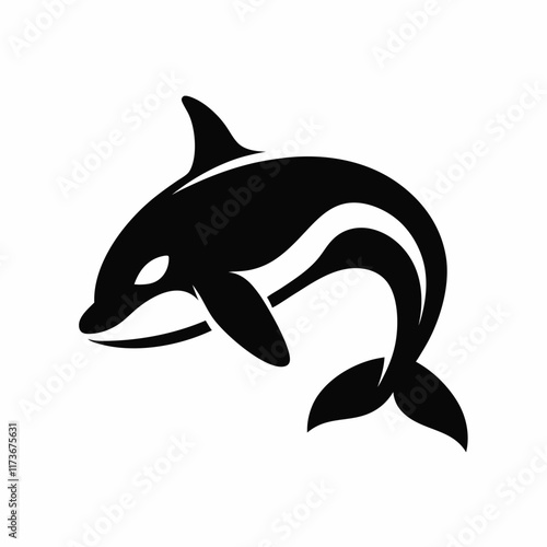 orca, whale, logo, animal, marine, ocean, mammal, wildlife, sea, aquatic, oceanic, nature, fish, water, predator, symbol, oceanlife, cetacean, swimming, conservation, species, power, sleek, logoart