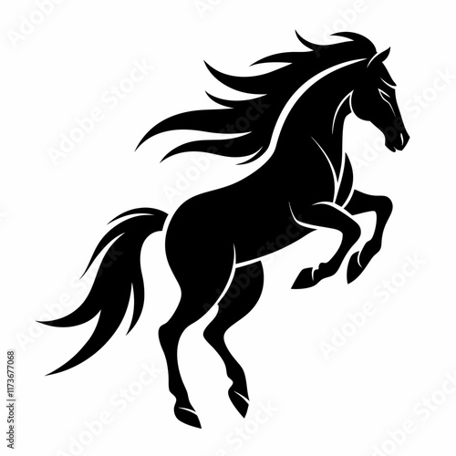 horse, silhouette, animal, equine, gallop, mare, stallion, foal, colt, mustang, wild, pony, herd, running, grazing, farm, nature, black, elegant, profile, shadow, jumping, powerful, beauty, speed