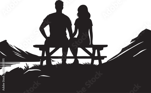 couple in the park