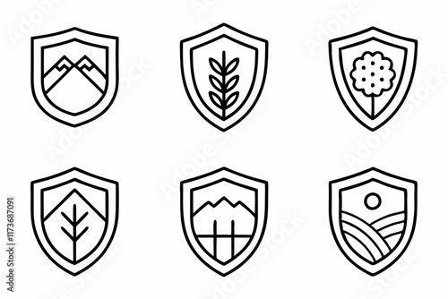 Modern Geometric Logo Templates