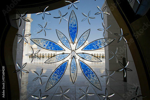interior of Sheikh zayed grand mosque