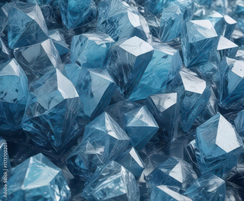 Geometric blue ice texture background with intricate patterns and shapes , frosty glass, blue Geometric blue ice texture background with intricate patterns and shapes , frosty glass, blue
