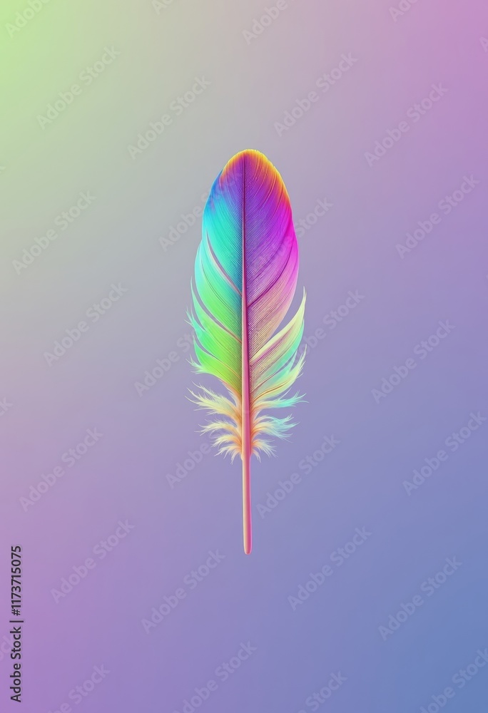 Pastel Feather Drift in Soft Light, Vaporwave Aesthetic for Digital Art Pastel Feather Drift in Soft Light, Vaporwave Aesthetic for Digital Art