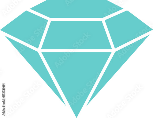 Diamond icon in flat. isolated on transparent background Different shapes sign and symbol graphic vector design for apps or website Abstract jewelry gemstones crystals Various forms logo