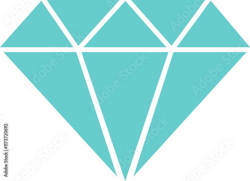 Diamond icon in flat. isolated on transparent background Different shapes sign and symbol graphic vector design for apps or website Abstract jewelry gemstones crystals Various forms logo