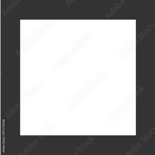 Vector EPS Black isometric shape graphic element