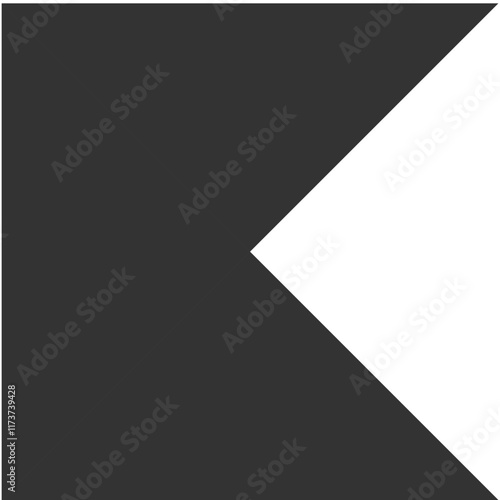 Vector EPS Black isometric shape graphic element