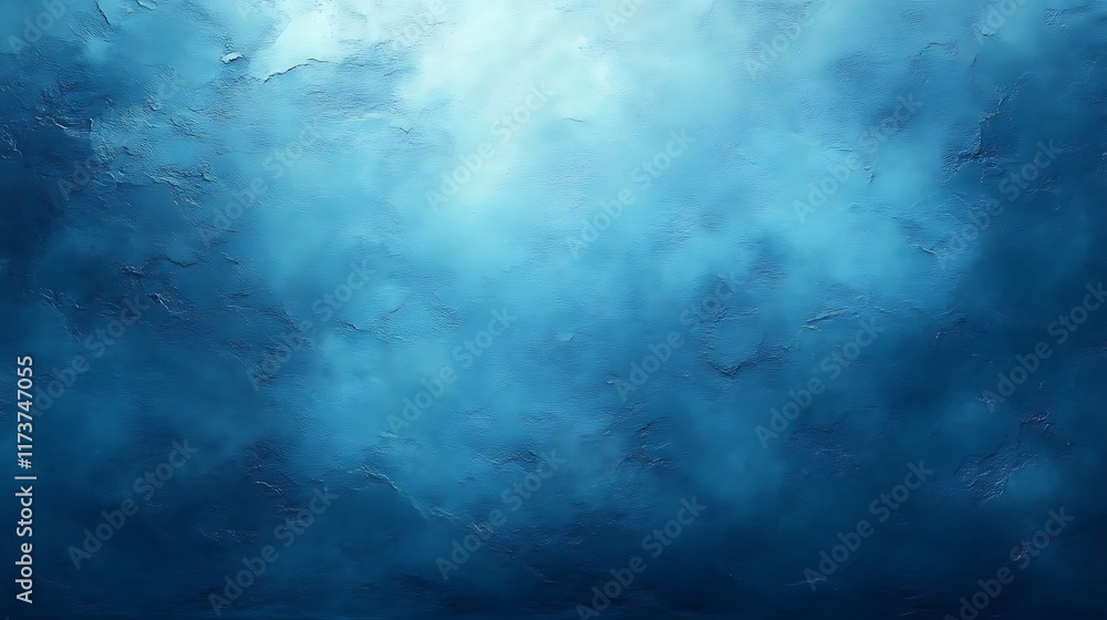 Fototapeta premium Abstract blue textured background. (8)