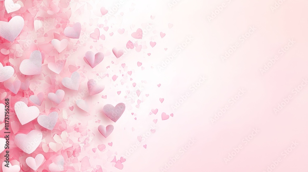 Valentine Heart Frame Made of Paper Valentine Heart Frame Made of Paper