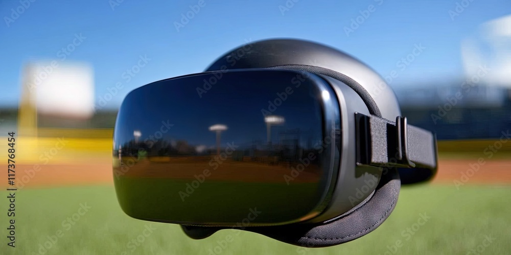 Obraz premium virtual reality baseball 