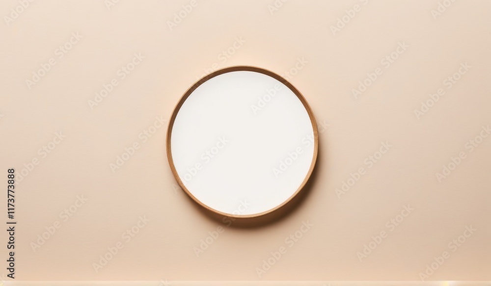 A minimalist image of a perfectly round, off-white disc against a neutral backdrop. A minimalist image of a perfectly round, off-white disc against a neutral backdrop.