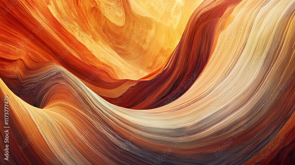 Swirling patterns of sandstone in rich hues, showcasing the earth's geological beauty, sandstone, formation, abstract. Sandstone. Illustration Swirling patterns of sandstone in rich hues, showcasing the earth's geological beauty, sandstone, formation, abstract. Sandstone. Illustration
