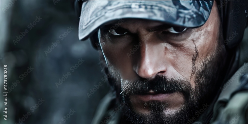 mercenary - war-grizzled combat veteran mercenary - war-grizzled combat veteran