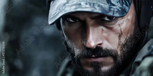 mercenary - war-grizzled combat veteran