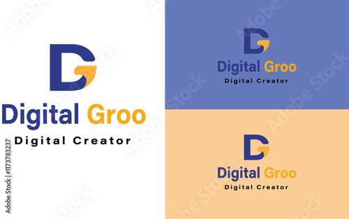 logo design,marketing logo, D&G logo,creative logo