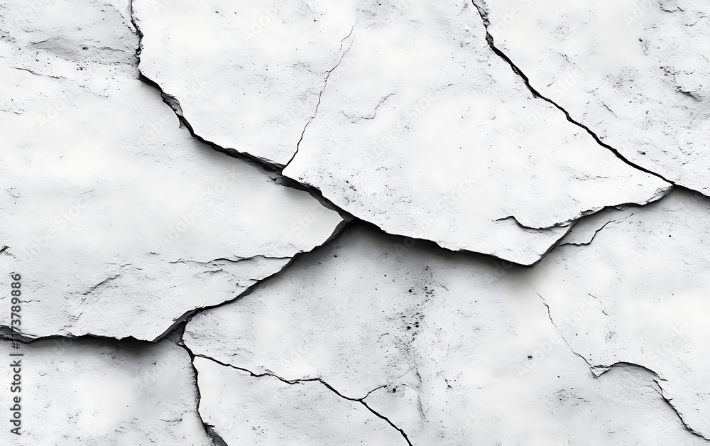 Cracked white textured surface. Cracked white textured surface.