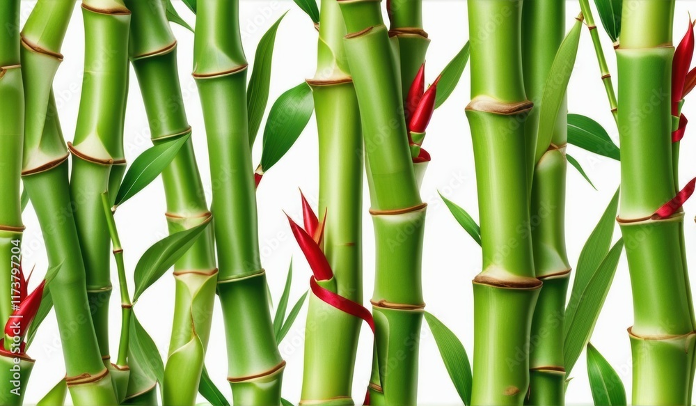 A dense grove of tall, slender bamboo stalks bathed in warm sunlight, creating a serene and tranquil scene. A dense grove of tall, slender bamboo stalks bathed in warm sunlight, creating a serene and tranquil scene.