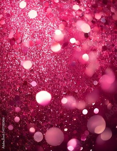 Pink sparkle background Generated image
