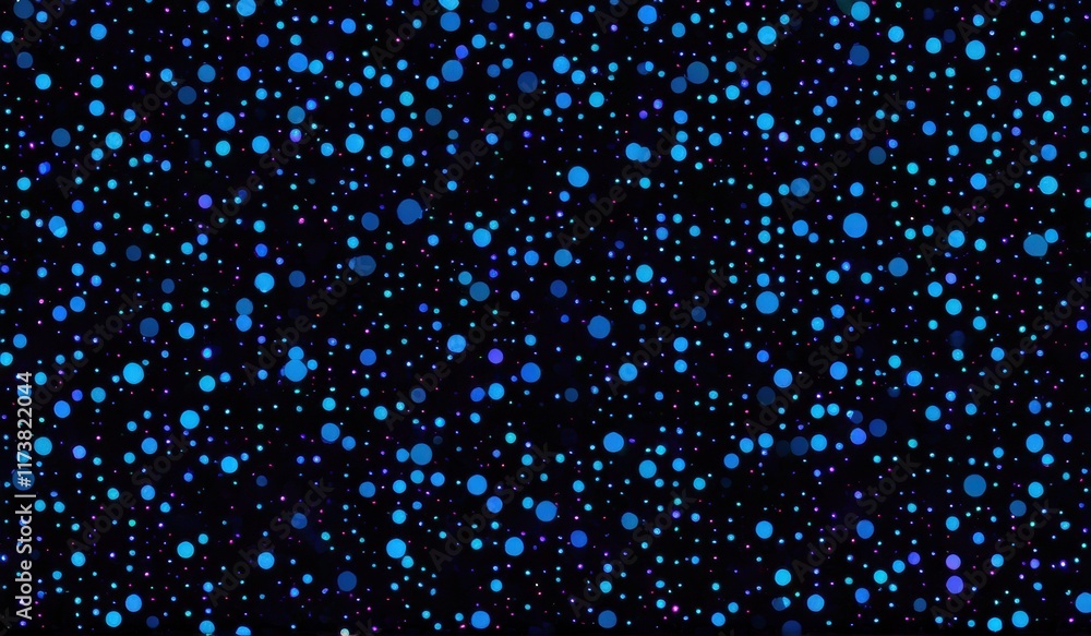 A mesmerizing pattern of glowing, circular dots arranged A mesmerizing pattern of glowing, circular dots arranged