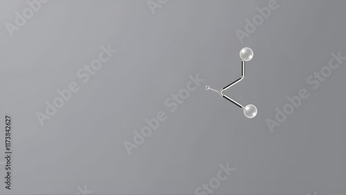 Perfluorobutanesulfonic acid molecule, illustration photo