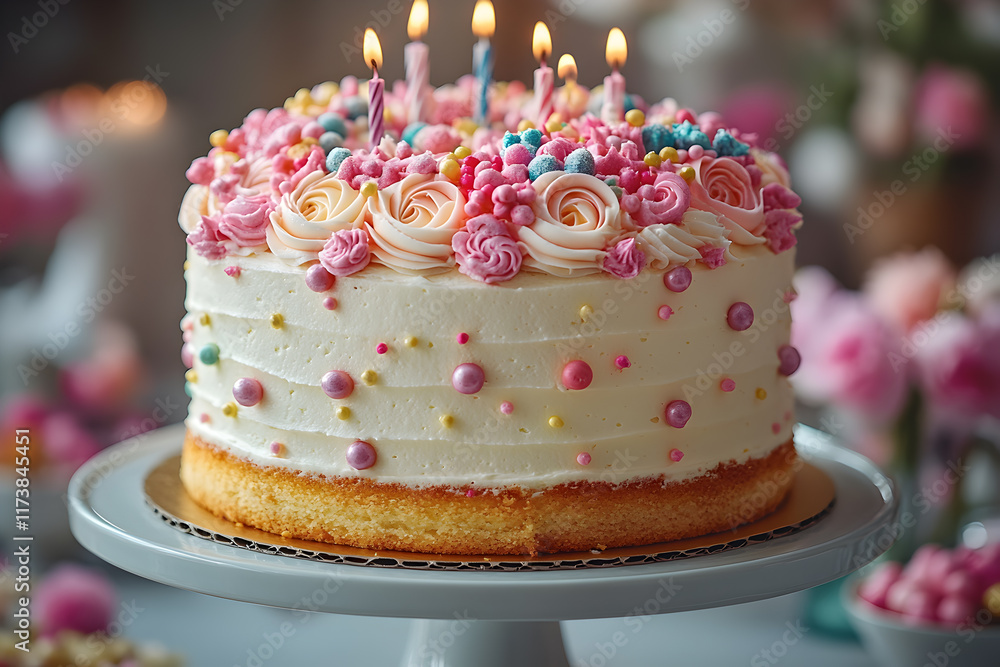 Birthday Celebration with Cake Birthday Celebration with Cake