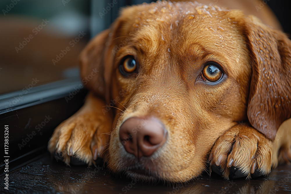 portrait of a dog