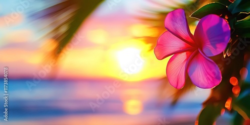 Wallpaper Mural spring break and summer vacation holiday concept Torontodigital.ca