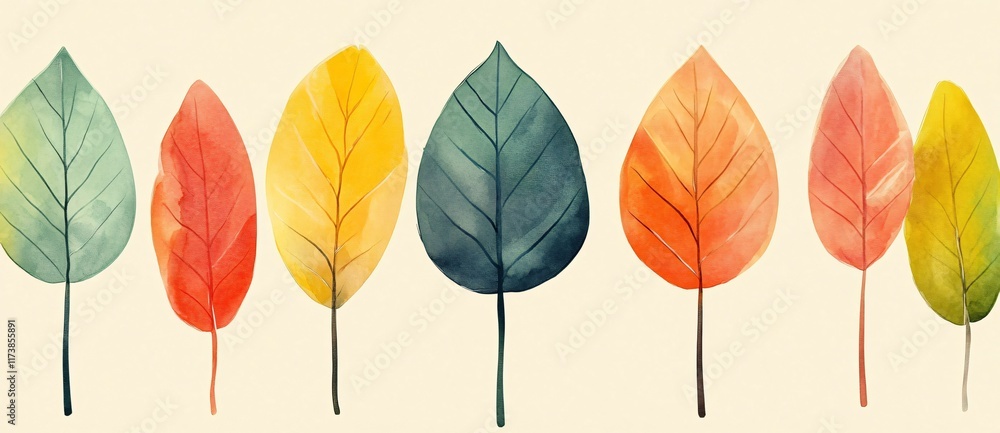 Obraz premium leaves isolated on white