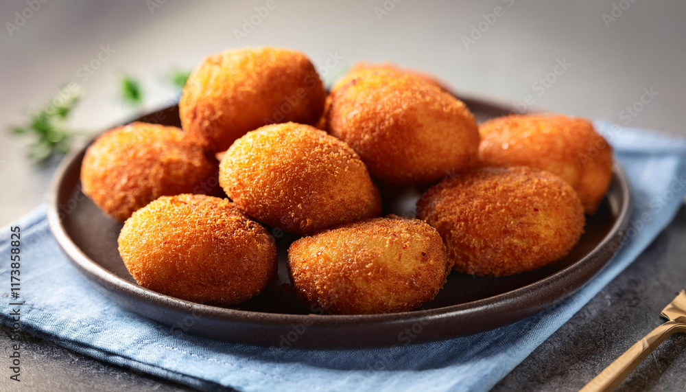 home made ham croquette typical spanish cuisine recipe fried scrumptious snak meals home made ham croquette typical spanish cuisine recipe fried scrumptious snak meals